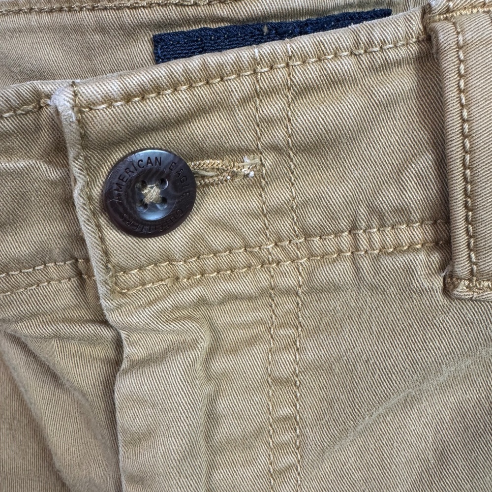 American Eagle Extreme Flex Chino Pants Tan Brown Men’s 32x32 - Picture 2 of 9